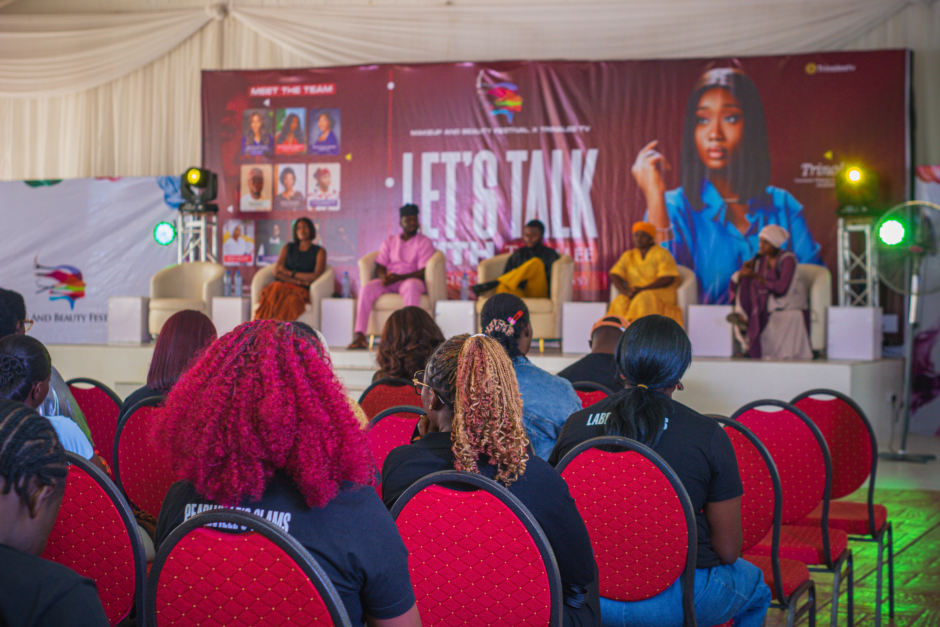 The Makeup and Beauty Festival masterclass moment