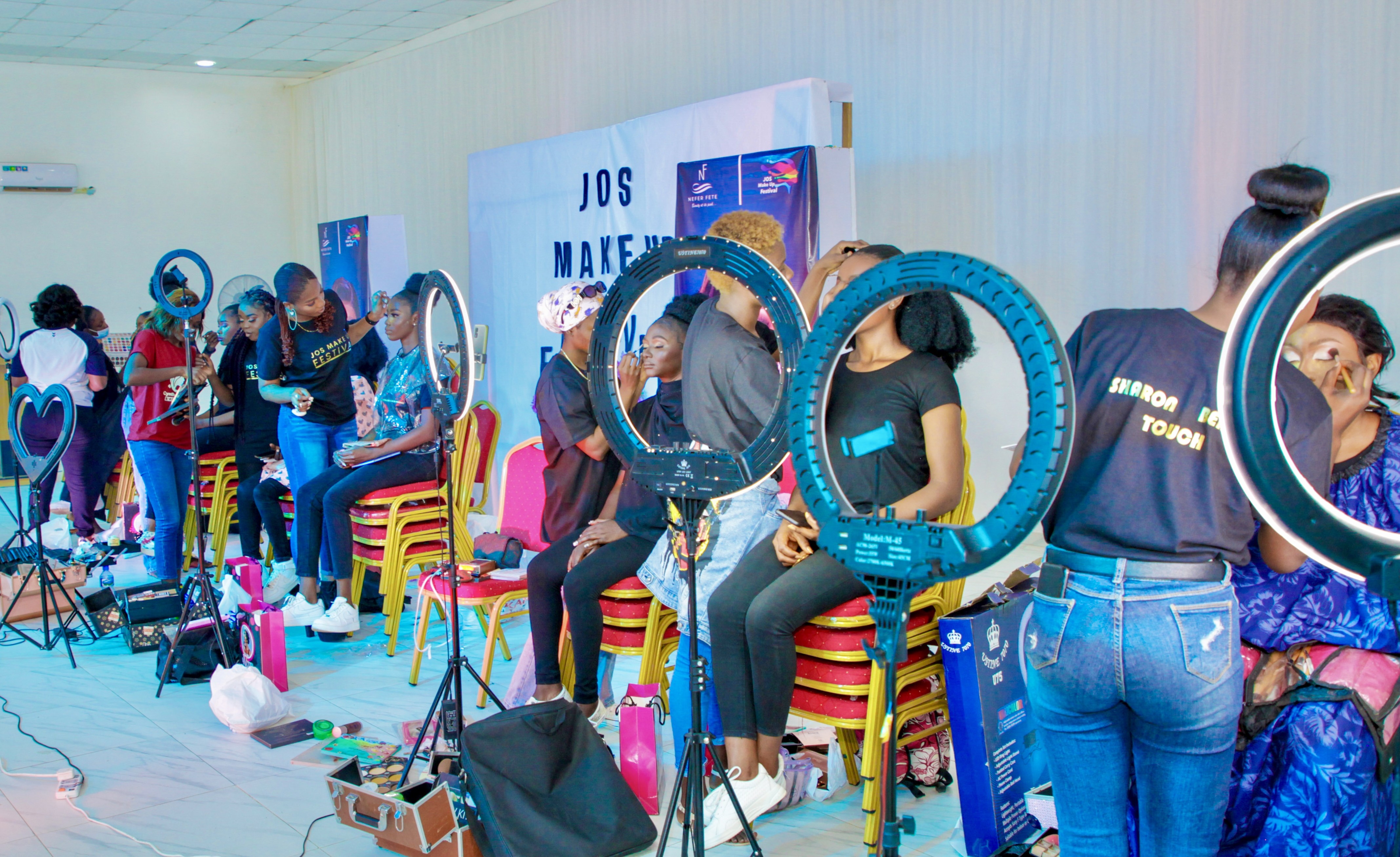 The Makeup and Beauty Festival project makeover moment