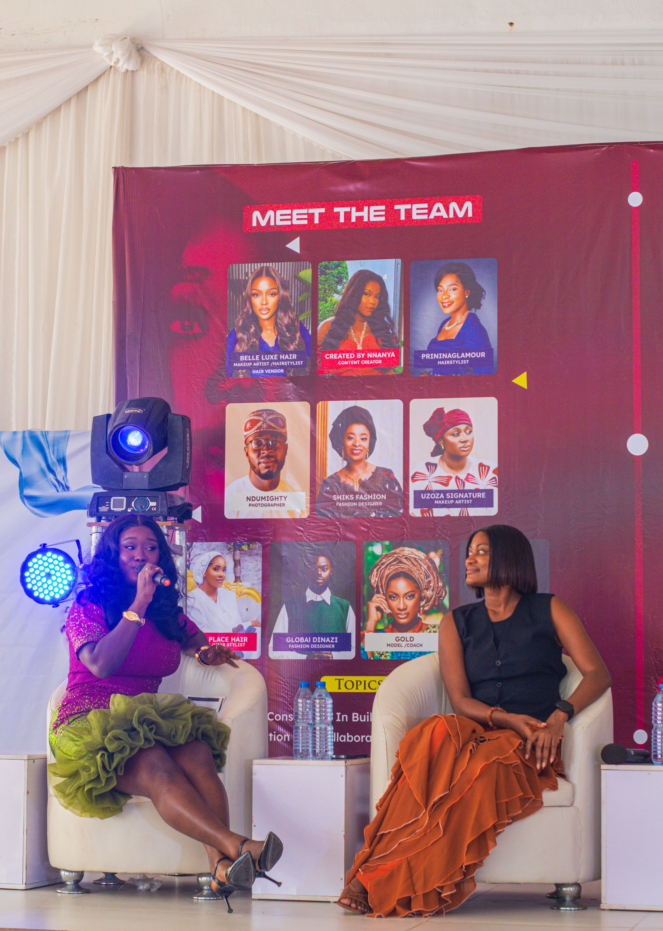 Masterclass at The Makeup and Beauty Festival