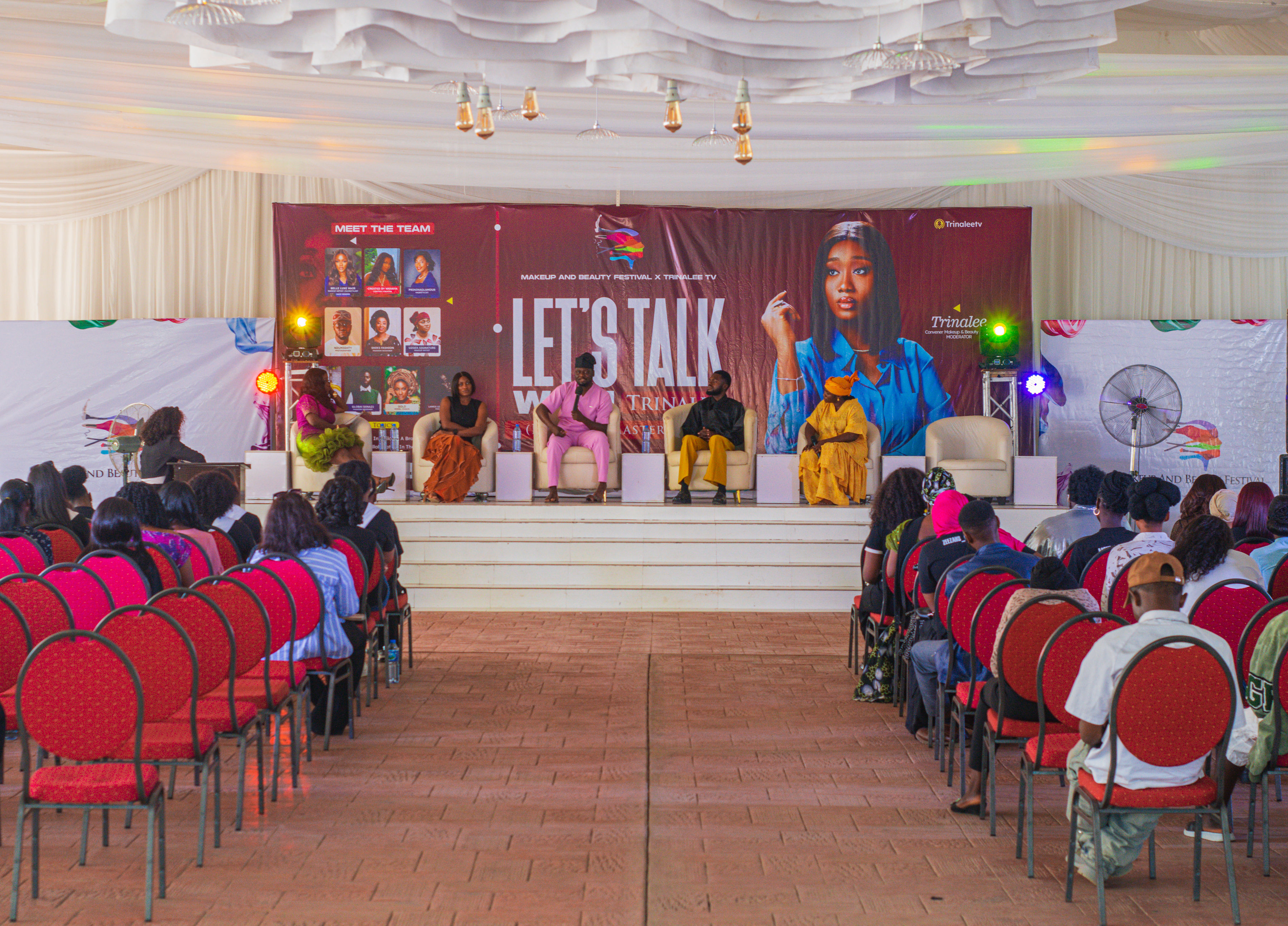 Masterclass at The Makeup and Beauty Festival